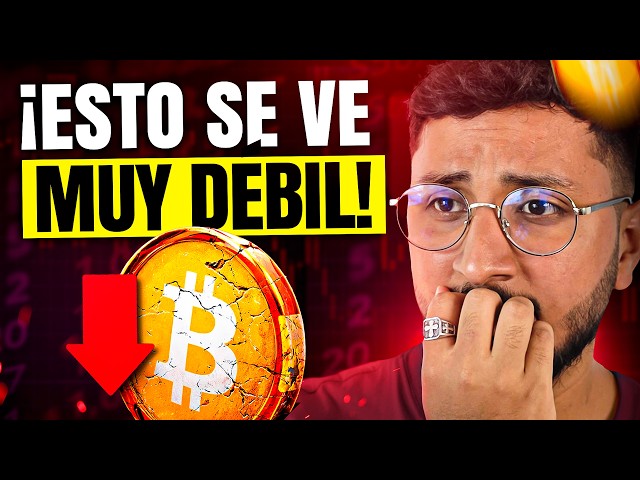 BITCOIN Demuestra Gran Debilidad... No Pinta Bien