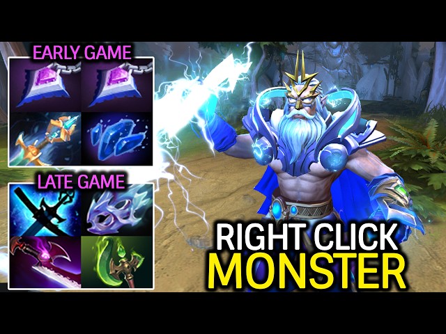 Pure Right Click Boss – Zeus Monster Lightning Dota 2