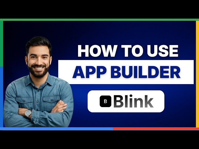 how to use blink ai app builder[2026 Full Guide]