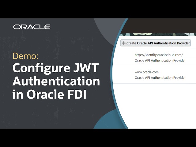 How to Configure JWT for Standalone Oracle Fusion Data Intelligence