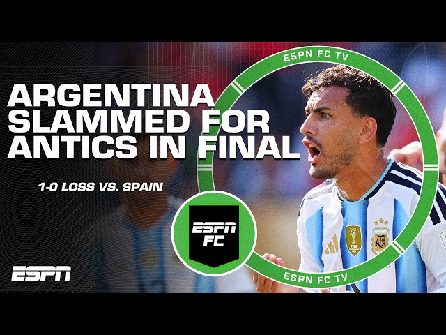 ‘Argentina were a DISGRACE!’ Spain win the World Cup with 1-0 win in 2026 final | ESPN FC