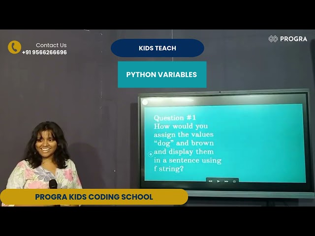 Python Variables for Kids | Learn Coding the Fun Way | Progra Kids #codingforkids #education