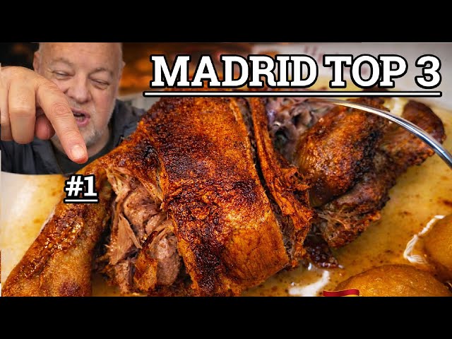 The MOST Unforgettable Meals in Madrid