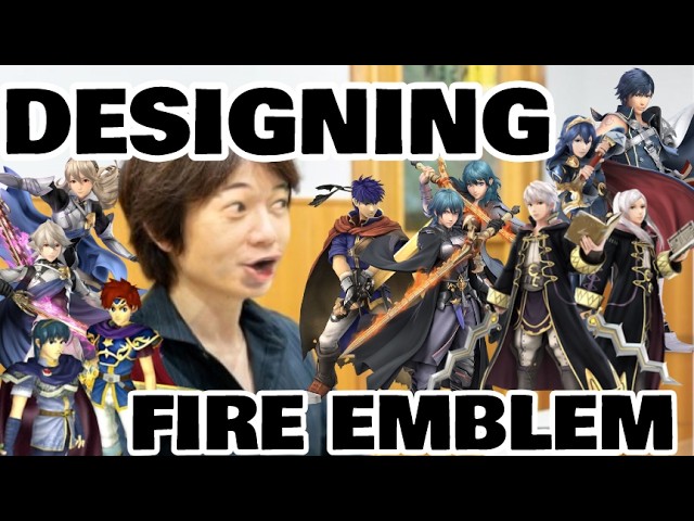 Sakurai when Designing Fire Emblem in Smash