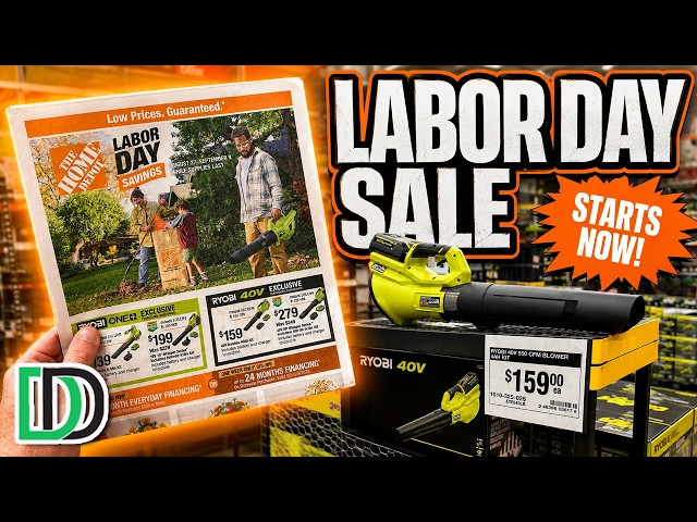 The Home Depot Labor Day Sale Starts NOW! Best Deals to Buy