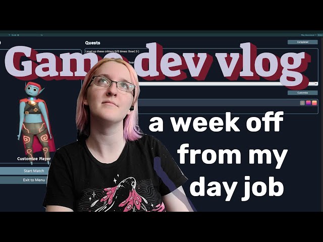 Early Sept dev vlog | indie game devlog