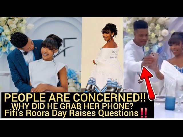 Fifi’s Husband Sparks Concern After Grabbing Her Phone on Roora Day — Fans Question His Behaviour