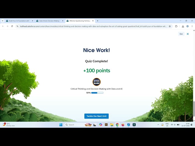 Critical Thinking and Decision-Making with Data and AI | Salesforce Developer | Salesforce Admin