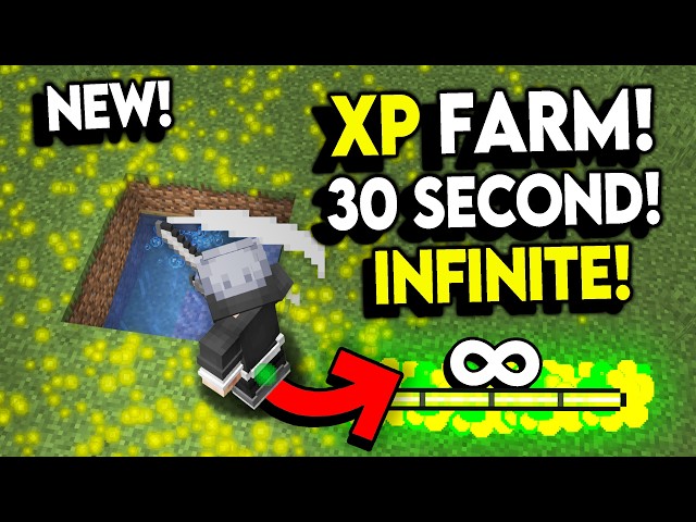 39 Levels in 30 Seconds! INSANE XP Farm for Minecraft 1.21/26.1+!