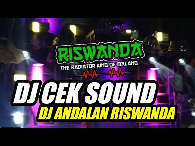 DJ Cek Sound Terbaru 2025 | DJ Andalan Riswanda Nrotok Nulup