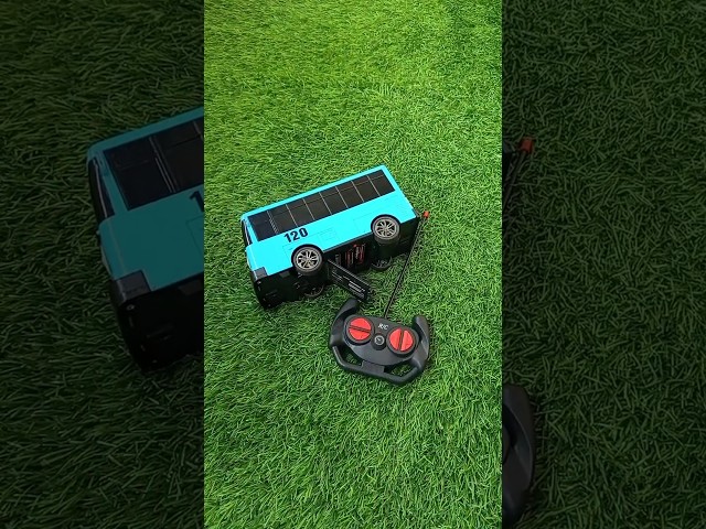 Unboxing and Testing Toys RC Bus Tayo No Talking With ASMR Video