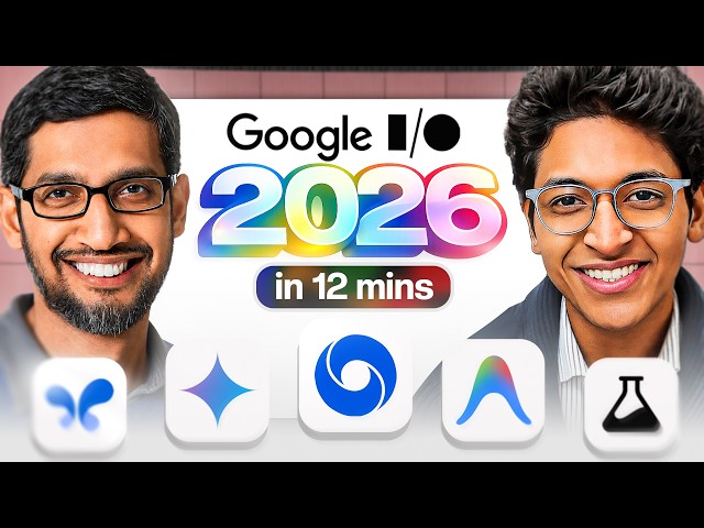 Google's NEW AI Tools Will BLOW YOUR MIND | Google I/O 2026