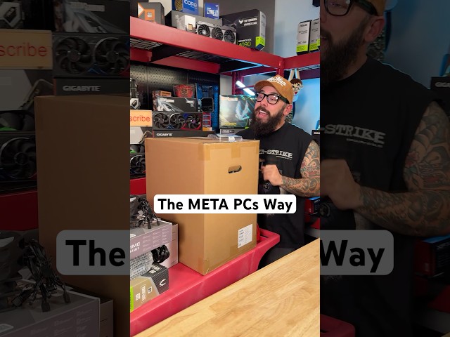 The Correct Gaming PC Build Order