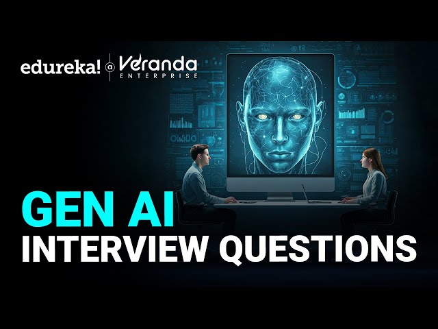 Generative AI Interview Questions 2026 | Ultimate Guide to Crack AI Interviews in 2026 | Edureka