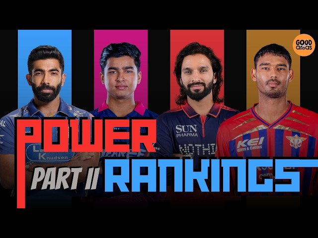 IPL 2026 - Power Rankings (VOL II) | #cricket