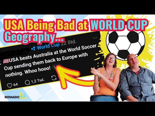 Americans React to US World Cup Fans Who Flunked Geography