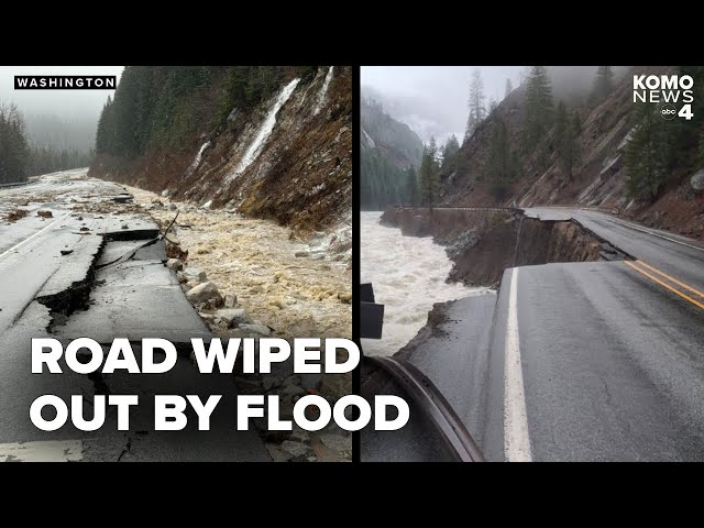 Local economies tied to Highway 2 worry that flood damage on roads could last for months
