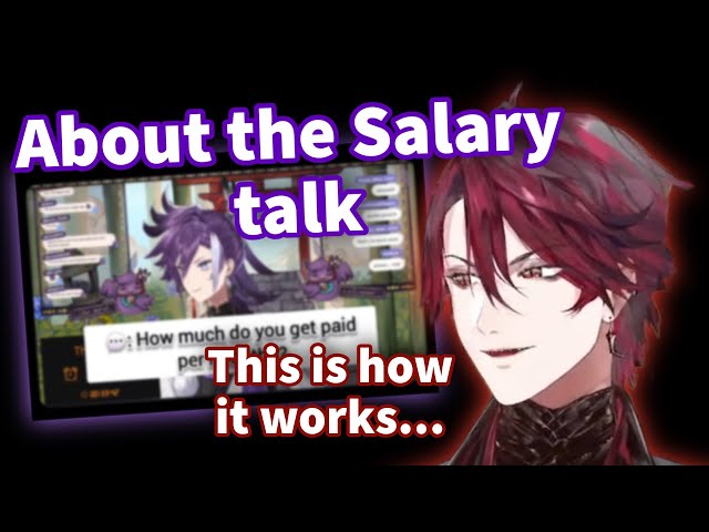 Jurard gives more insight into the “Salary Talk” and explains how it works【Holostars EN】