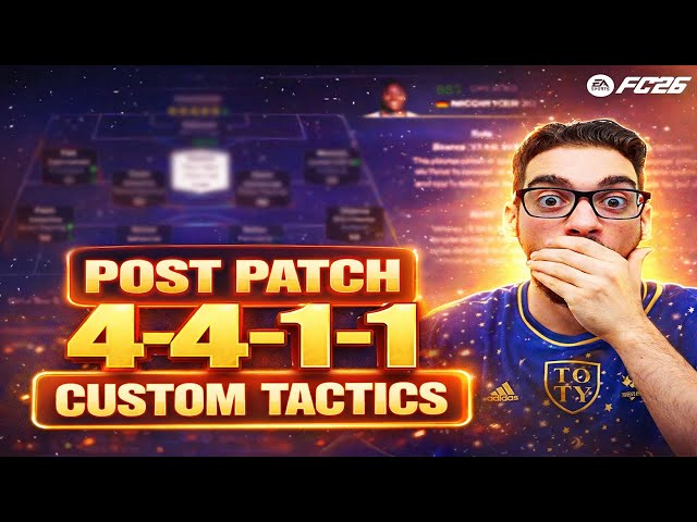 *POST PATCH* BEST META 4411 FORMATION AND CUSTOM TACTICS | FC 26 ULTIMATE TEAM