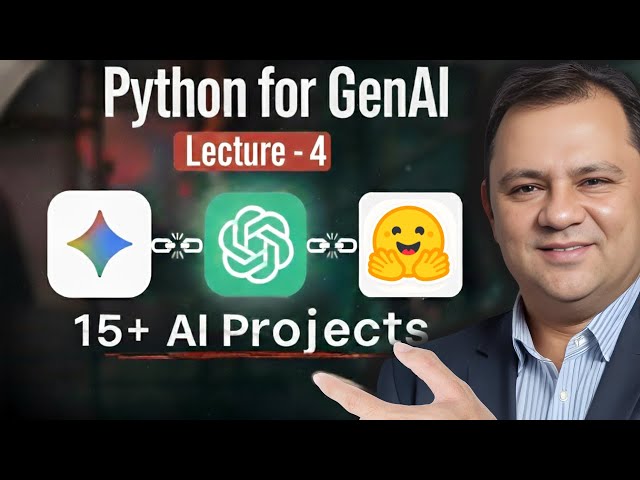 Python for Generative AI | Lecture 4: Master Functions & Error Handling in Python