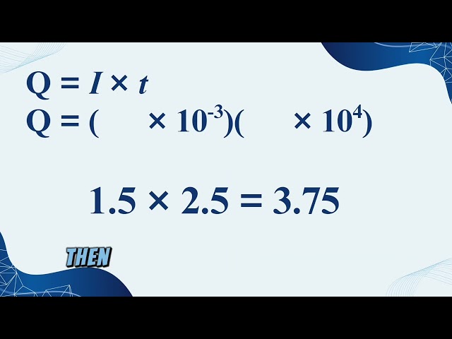 Physics Video - Multiplying Scientific Notations