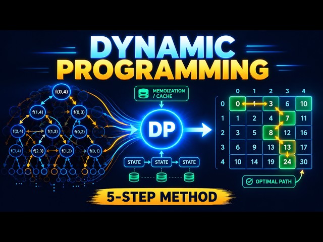 The DP Logic Blueprint: A 5-Step Method to Solve Dynamic Programming Problems