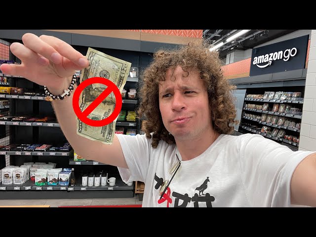Amazon's futuristic stores where you DON'T PAY for things 💵 | Amazon Go.
