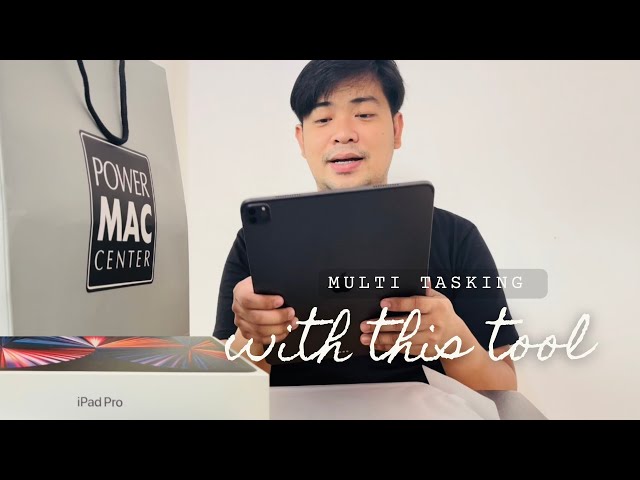 Multi-tasking with this tool:  IPAD Pro 12.9 2021’ - M1 chip
