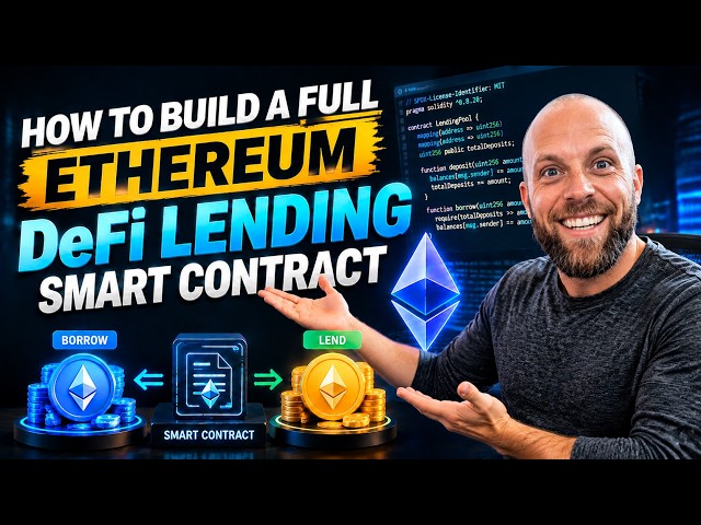 How to Build a Full Ethereum DeFi Lending Smart Contract (Solidity + Web3 2026)