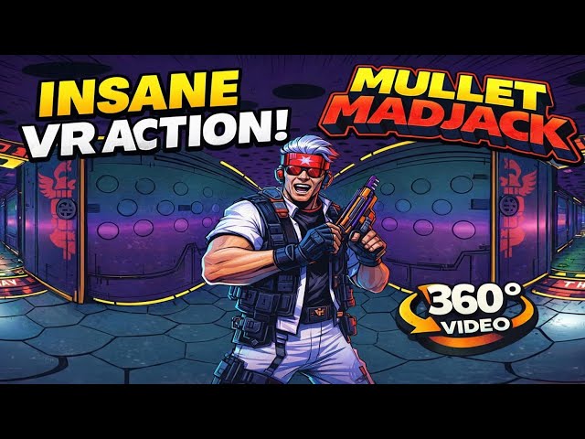 Chapter 1 - NAKAMURA PLAZA (360° Video, VR) | MULLET MADJACK | Gameplay, No Commentary, 4K