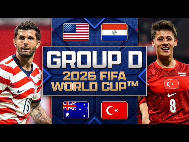 Previa del Grupo D: EE. UU., Paraguay, Australia, Turquía