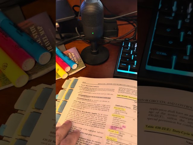 Master Electrician Exam Prep: Motor Conductor Sizing (NEC 430.22(A)) #NECExam