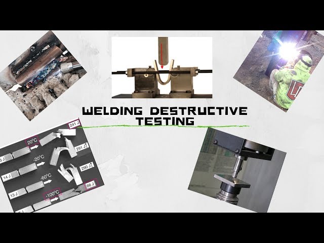 Welding destructive testing (DT)