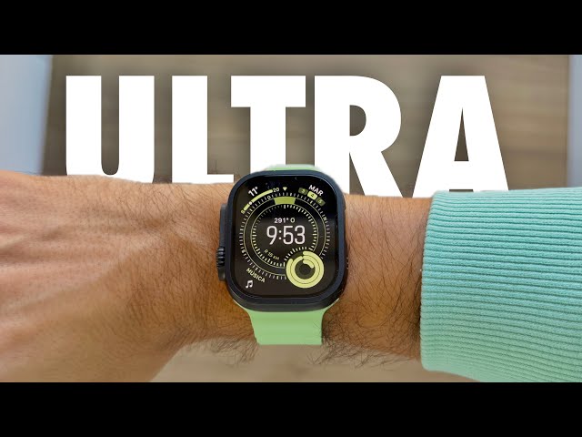 🔥😍 ESTA es la MEJOR Esfera para el Apple Watch Ultra 3 Black