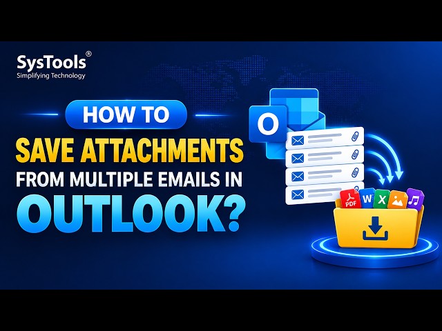 Save Attachments from Multiple Emails in Outlook | Download Attachments from Multiple Emails