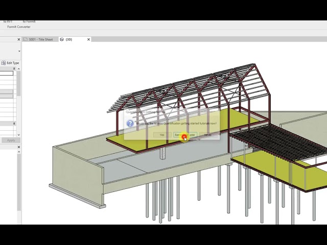 Quantification in Navisworks