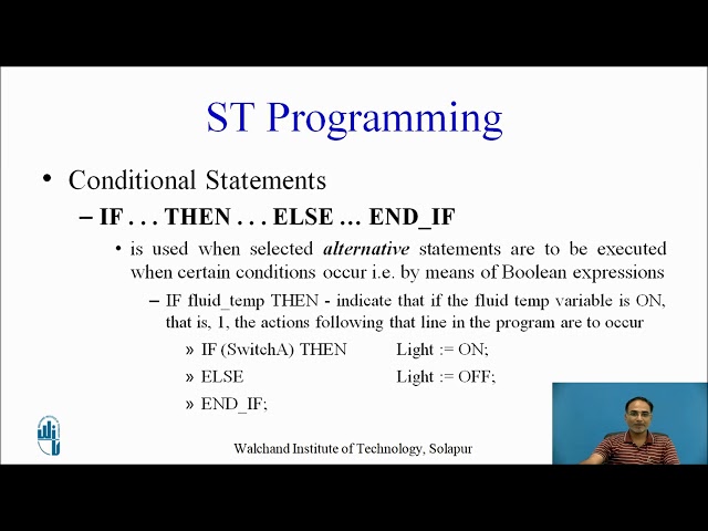 PLC Structured Text basics