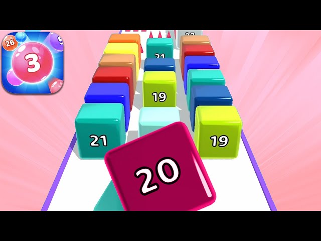 MARBLE RUN 3D: COLOR BALL RACE All Levels Gameplay Walkthrough iOS 32