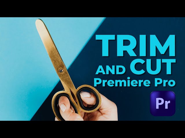 How to Trim & Cut Videos Fast in Premiere Pro – Beginner’s Guide!