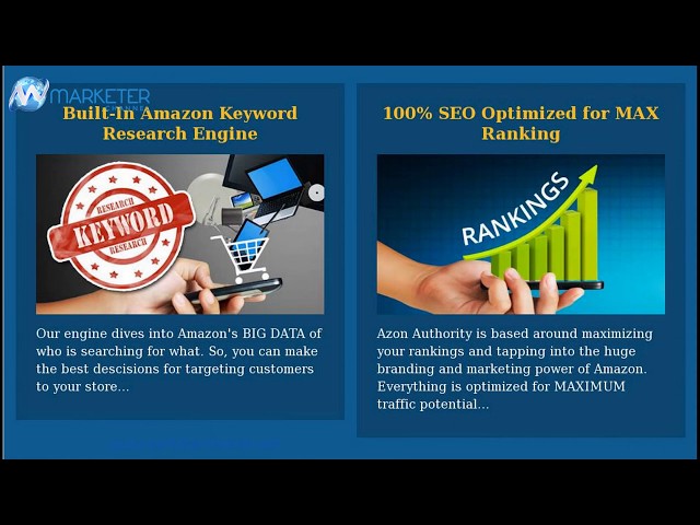 azon authority review - how to build amazon affiliate store easy 2019