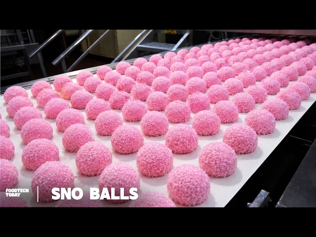 Inside Hostess: Making 40,000 Sno Balls Per Hour