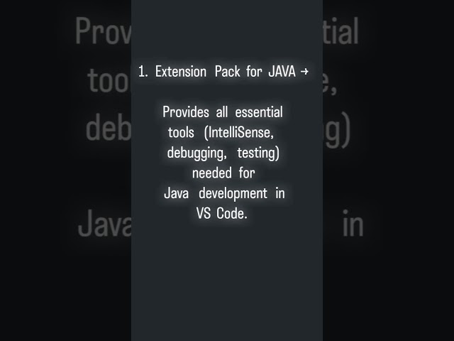 VS Code Extensions for Java 🔥 Code Faster in 2026