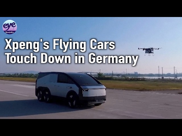 China's Xpeng debuts flying car in Germany
