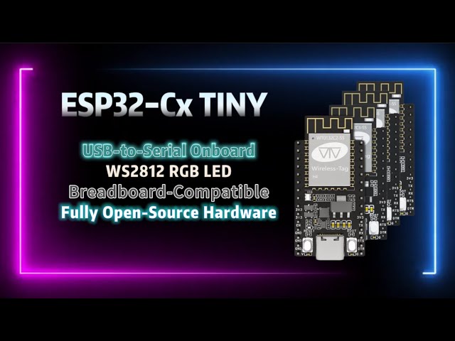 WT9932CX-TINY: Ultra-Compact ESP32-CX Development Boards | Plug & Play IoT