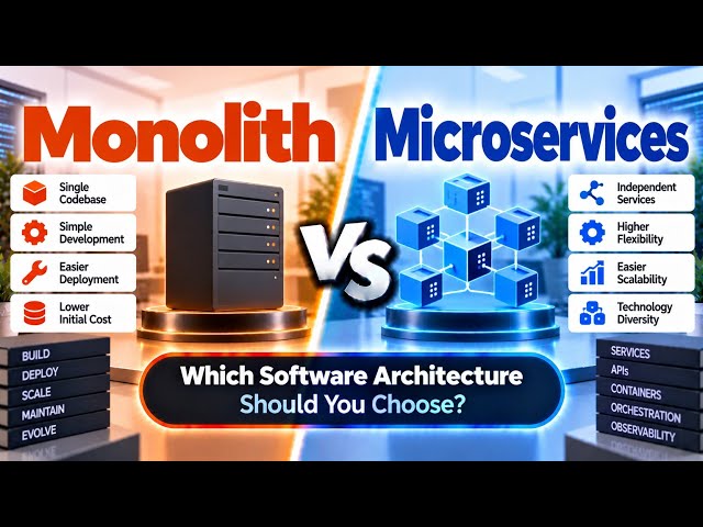 Monolith vs Microservices | Which Software Architecture Should You Choose? | Uplatz