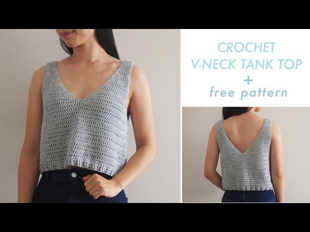 Sea Breeze Crochet Tank Top DIY Tutorial