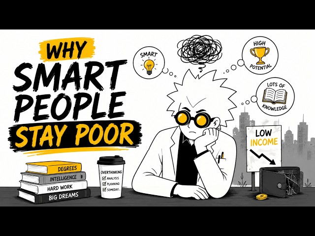 WHY SMART PEOPLE STAY POOR