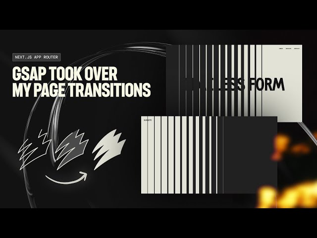 Next.js Page Transitions So Good, GSAP Deserves a Standing Ovation