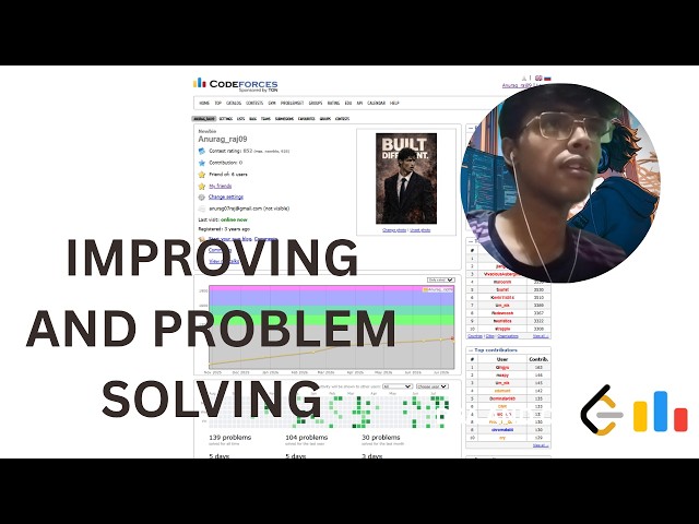 Live DSA & Competitive Programming | LeetCode + Codeforces | C++ | Coding
