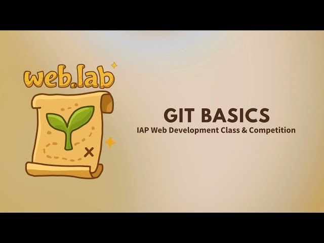 MIT web.lab (6.962) - Day 1: Git Basics